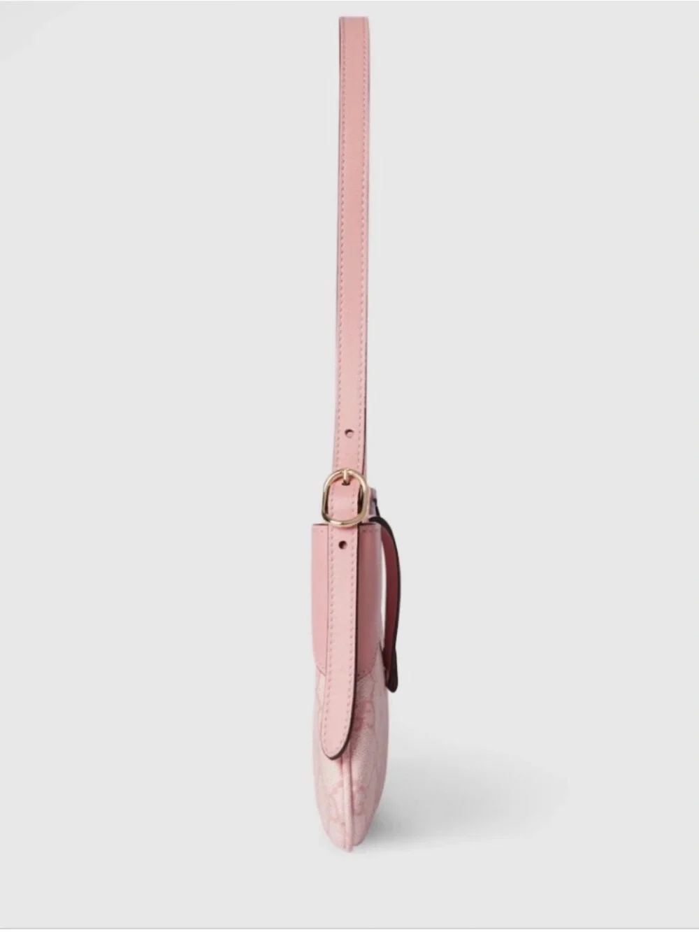 New! Gucci Light Pink Monogram Shoulder Bag